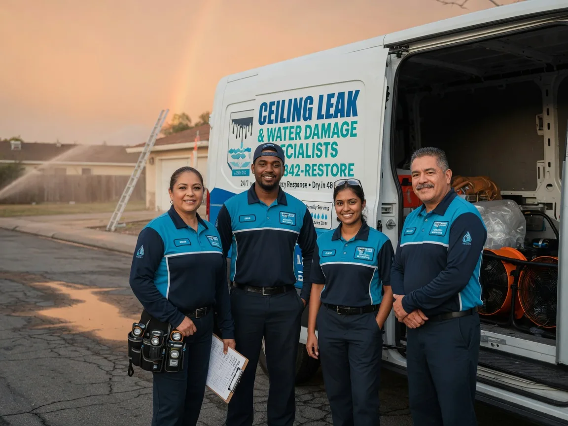Ceiling Leak Cleanup company in Evansport, OH